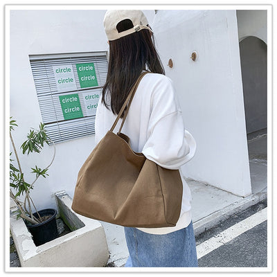 Bolsa de Compras Artística de Lona Grande con Capacidad Amplia - Image 20