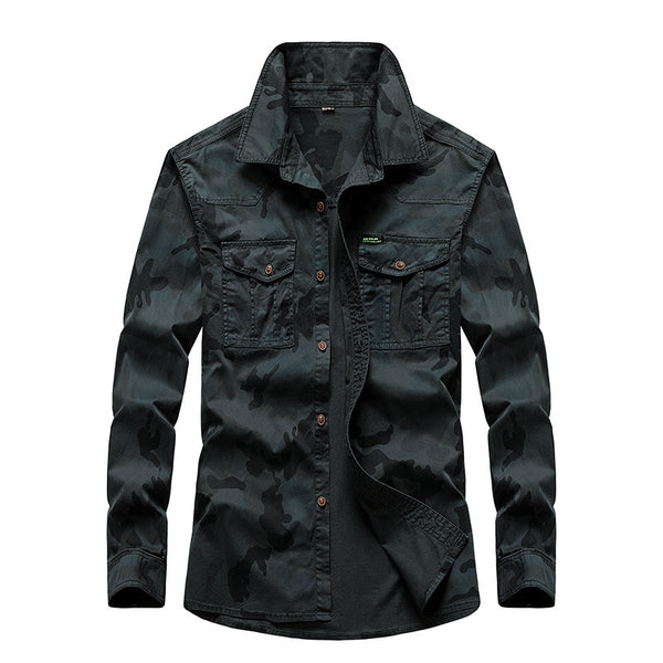 Polo de Otoño para Hombre - Camisa Clásica de Cuello - Image 6