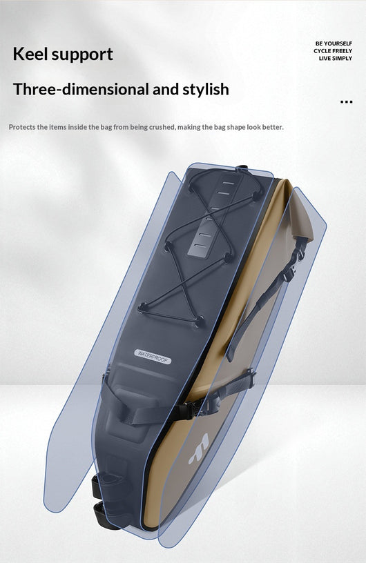 Bolsa Trasera Impermeable para Bicicleta de Larga Distancia - Image 13