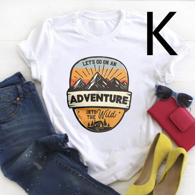 Playera Unisex de Algodón con Diseño Artístico de Montaña - Image 48