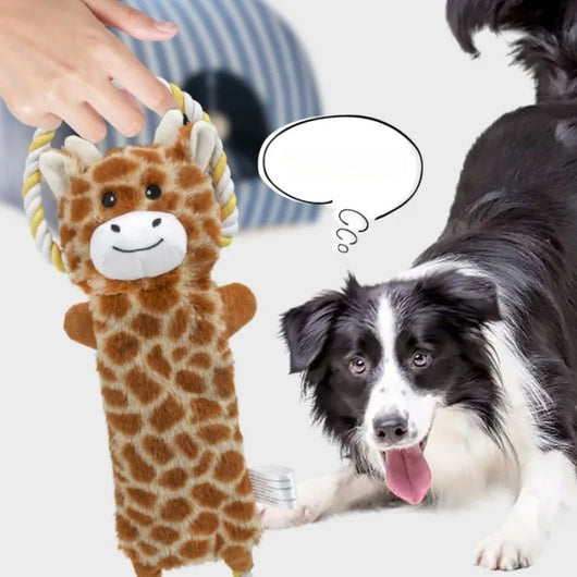 Juguetes de Peluche para Perros - Animales Chirriantes Resistentes a Mordidas - Image 22