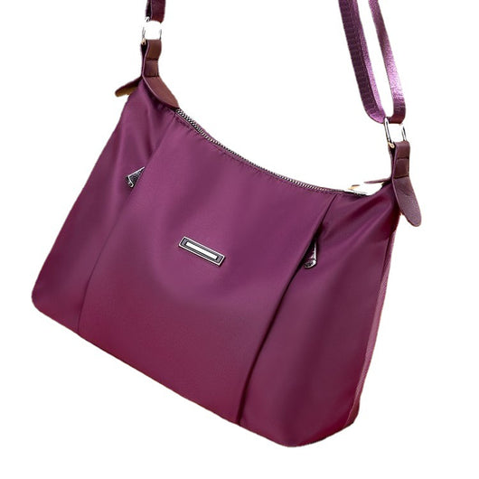 Bolso Bandolera Oxford para Mujer - Elegancia Minimalista y Funcional - Image 5