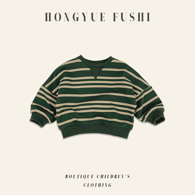 Playera Casual Oversize para Niños y Niñas con Hombros Caídos - Image 4