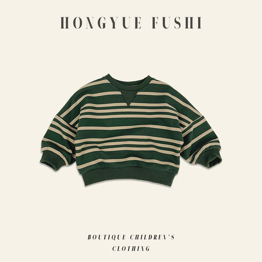 Playera Casual Oversize para Niños y Niñas con Hombros Caídos - Image 4