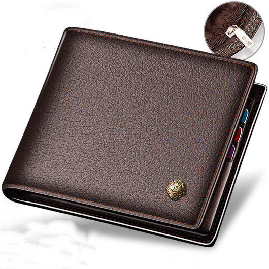 Billetera Ejecutiva de Cuero Vacuno Premium con Cierre - Image 3
