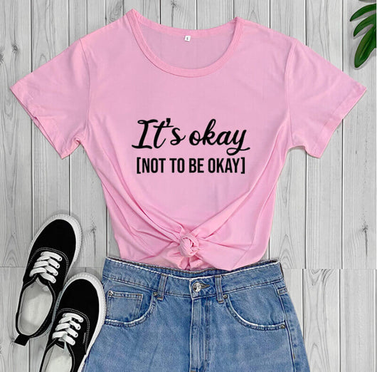 Playera Casual Está Bien No Ser Perfecto - Image 17