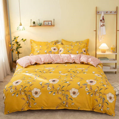 Juego de Cama Completo Algodón: Funda Nórdica, Sábanas y Almohada - Image 40