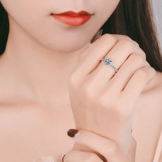 Anillo de Circón Bosque para Mujer - Image 10