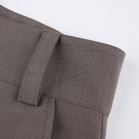 Pantalones Casuales Acampanados Cintura Baja para Mujer - Image 15