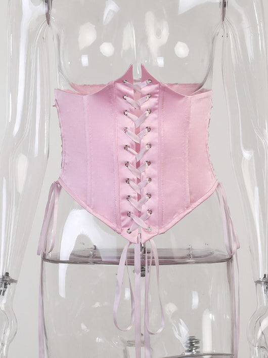 Vestido Asimétrico de Hombro Único con Falda Corta - Image 14
