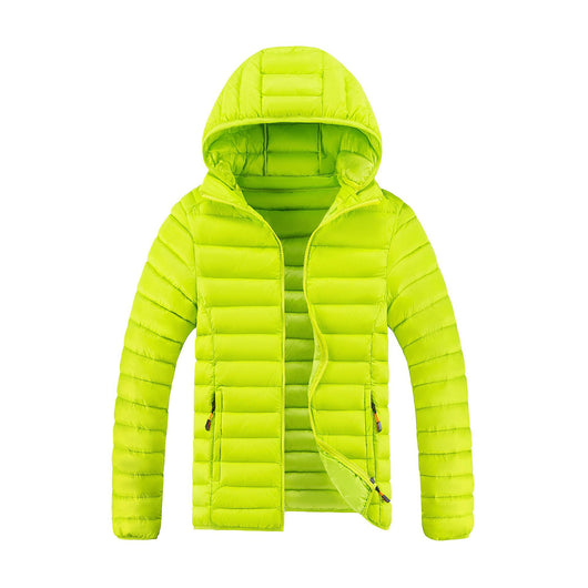 Chaqueta Acolchada Ligera Plus Size con Corte Entallado - Image 5