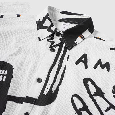 Playera de Diseño Graffiti Pintado a Mano - Colección Otoño Invierno - Image 3