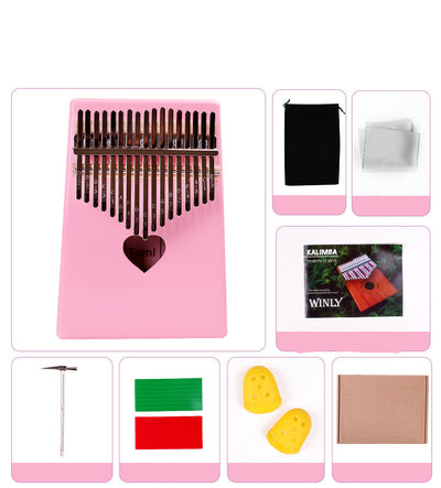 Kalimba de Madera Love - Piano de Pulgar Profesional - Image 5