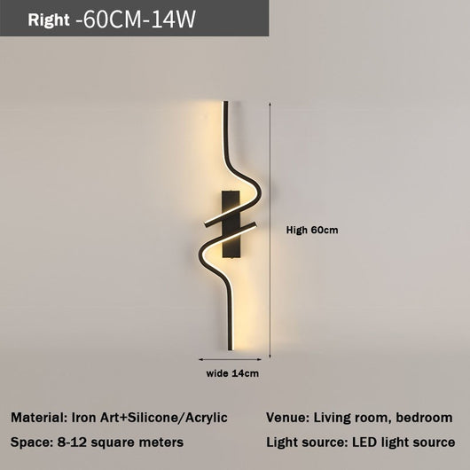 Lámpara de Pared Minimalista para Dormitorio - Diseño Moderno - Image 6