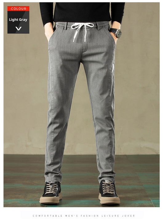 Pantalones Deportivos Rectos Elásticos para Hombre - Image 30