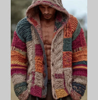 Sudadera Casual Estampada con Cierre para Hombre - Image 9