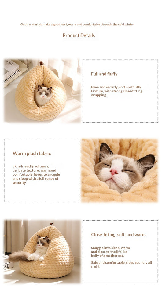 Cama Térmica Acolchada para Mascotas - Diseño Infantil Cálido - Image 8