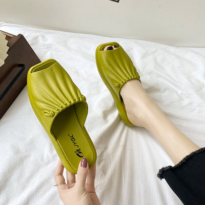 Sandalias Plataforma PVC Punta Abierta con Tacón Alto - Image 11