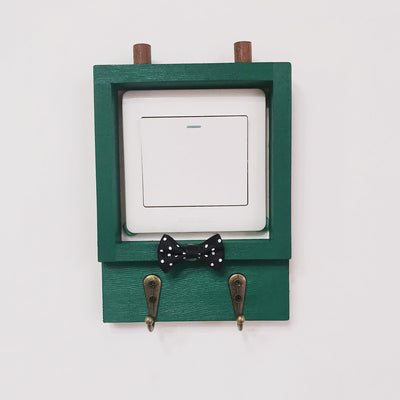 Marco Decorativo Hidropónico con Enchufe de Madera y Pegatinas - Image 22