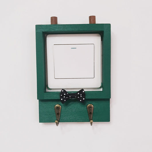Marco Decorativo Hidropónico con Enchufe de Madera y Pegatinas - Image 22