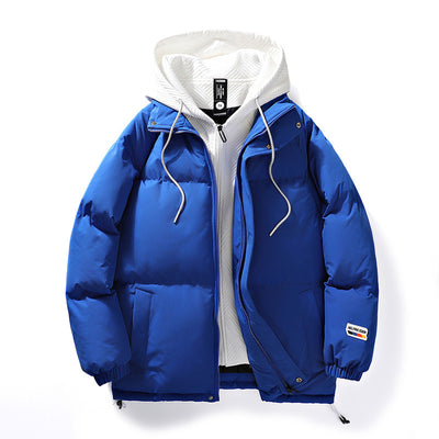 Abrigo de Invierno para Hombre con Capucha - Chaqueta de Algodón - Image 3