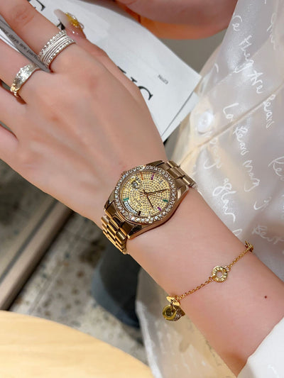 Reloj de Acero Inoxidable Resistente al Agua para Mujer - Image 12