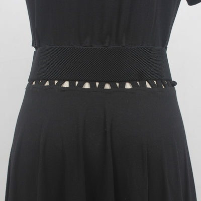 Traje Falda Ejecutivo con Cintura Elástica de Metal - Image 15
