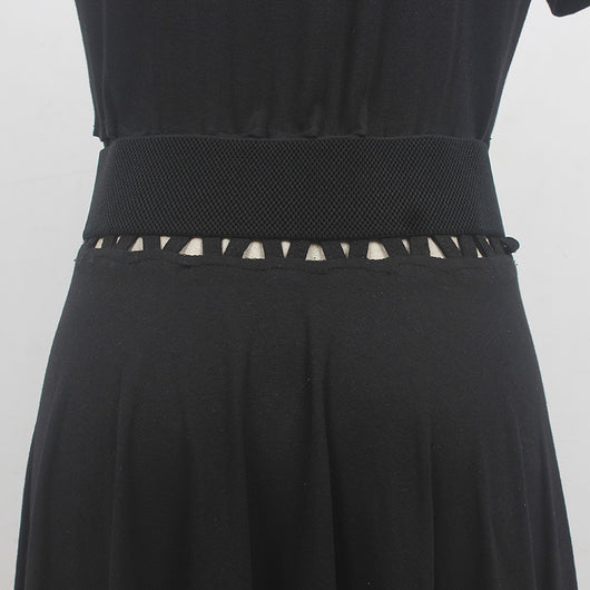 Traje Falda Ejecutivo con Cintura Elástica de Metal - Image 15