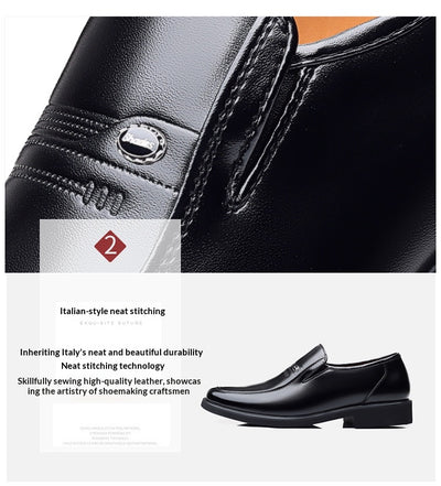 Zapatos de Cuero para Hombre Primavera - Tallas Grandes - Image 11
