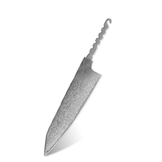 Cuchillo de Chef Damasco Semi-terminado - Embrión de Acero para Personalizar - Image 8