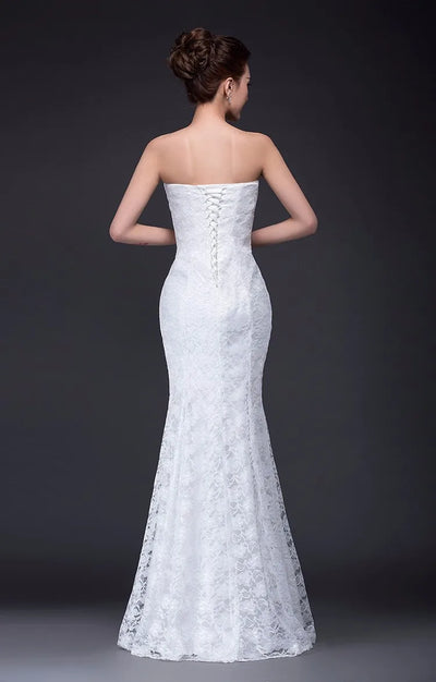 Vestido de Novia Largo Encaje Fucsia y Blanco - Diseño Sensual y Elegante - Image 13