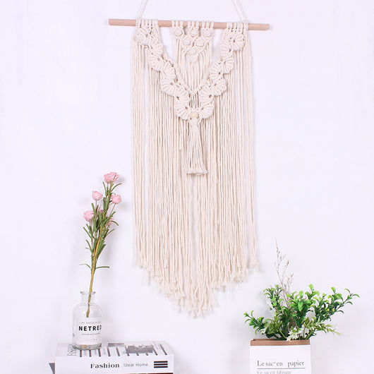 Tapiz de Encaje Nórdico Tejido a Mano para Decoración de Pared - Image 6