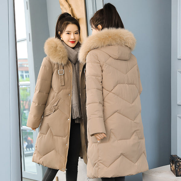 Chaqueta Acolchada Slim para Mujer - Largo Medio