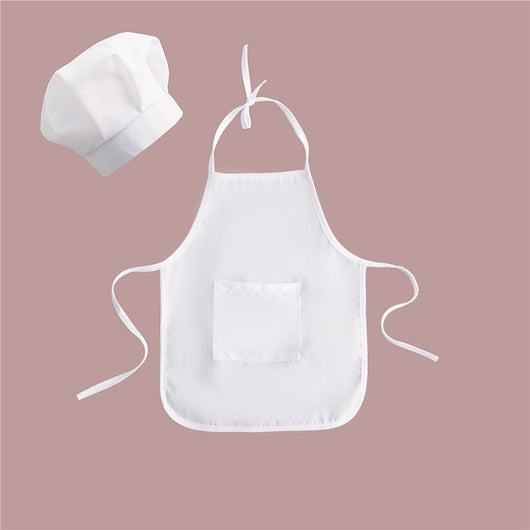 Conjunto de Delantal y Gorro de Chef para Niños - Image 5
