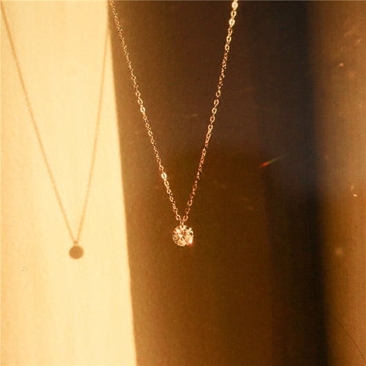 Collar de Circonita y Diamante - Image 8