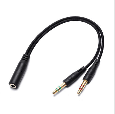 Cable Adaptador 2 en 1 para Audífonos de Celular a PC/Laptop (Audio y Micrófono) - Image 6