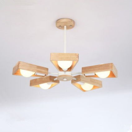 Lámpara Colgante de Madera para Dormitorio - Image 7