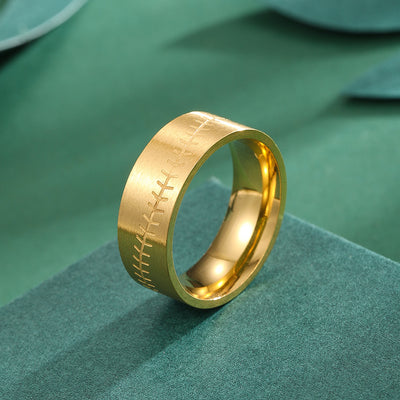 Anillo de Acero Inoxidable Dopamina para Parejas - Image 16