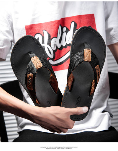 Sandalias de Playa para Hombre con Tiras de Tela Antideslizante - Image 14
