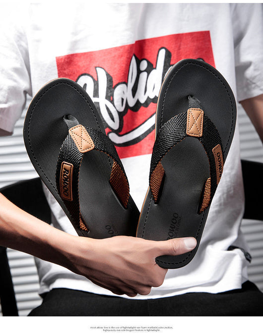 Sandalias de Playa para Hombre con Tiras de Tela Antideslizante - Image 14