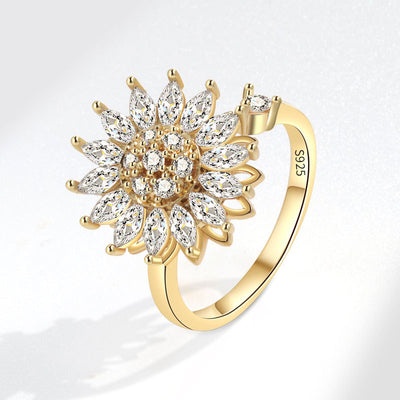 Anillo Giratorio de Plata de Ley S925 para Mujer - Image 6