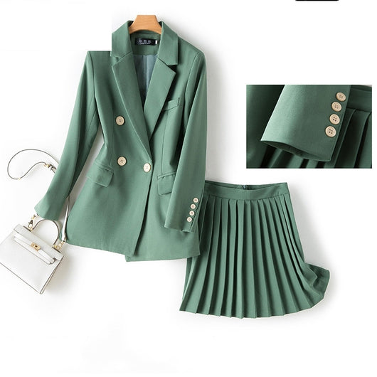 Conjunto Falda Plisada Cortavientos Dos Piezas - Image 7