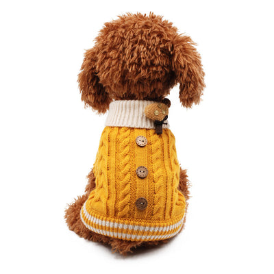 Suéter Elegante con Botones para Perros - Image 4