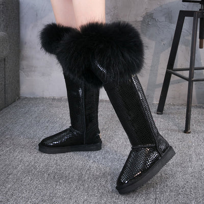 Botas Altas de Cuero para Mujer hasta la Rodilla - Image 13