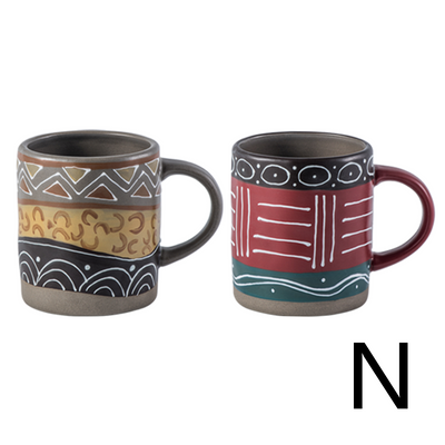 Taza de Café Artesanal Retro con Tapa - Image 15