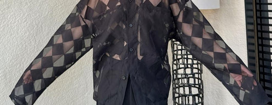 Camisa Cuadrillada Suelta con Protección Solar para Verano - Image 8