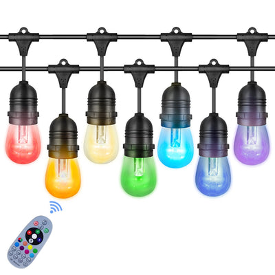 Luces Solares RGB Impermeables para Jardín y Patio con Conexión Directa - Image 8