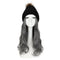 Gris Abuela Gorra Negra