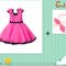 Faixa De Cabelo Vermelha E Rosa Kit 100 Cm
