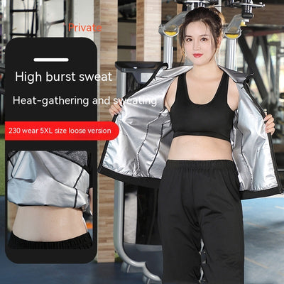 Traje Térmico Deportivo Plus Size con Tecnología de Sudoración Intensiva